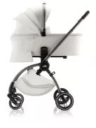 Britax Römer Comfort Plus LUX Szett (Rio babakocsi + mózeskosár + Baby-Safe PRO babahordozó + Vario Base 5Z) - Soft Taupe