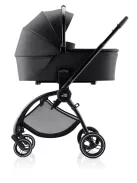 Britax Römer Rio Comfort Plus Set STYLE 4in1 (Rio babakocsi + mózeskosár + Baby-Safe PRO babahordozó + Vario Base 5Z) Carbon Black
