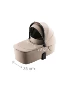 Britax Römer Comfort Plus STYLE Szett (Rio babakocsi + mózeskosár + Baby-Safe PRO babahordozó + Vario Base 5Z) - Carbon Black