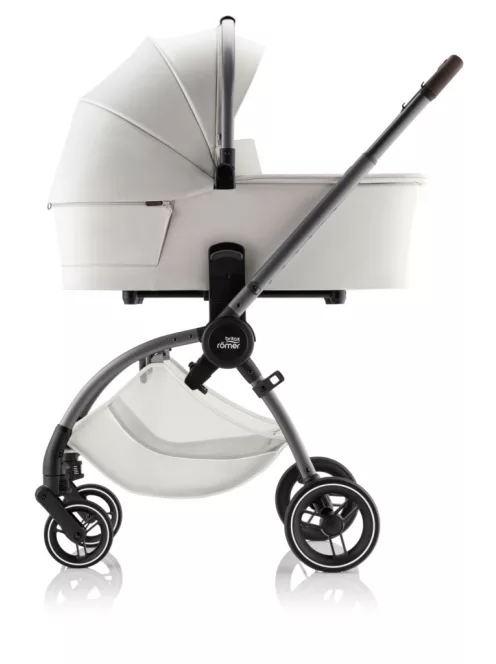 Britax Römer Comfort LUX Szett (Rio babakocsi + mózeskosár + Baby-Safe PRO babahordozó) - Soft Taupe