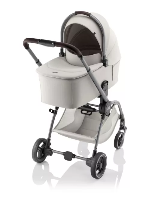 Britax Römer Comfort LUX Szett (Rio babakocsi + mózeskosár + Baby-Safe PRO babahordozó) - Soft Taupe