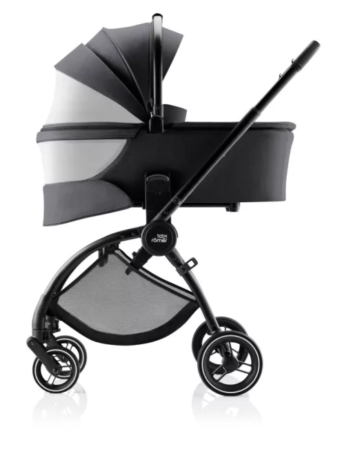 Britax Römer Rio Comfort Set STYLE 3in1 (Rio babakocsi + mózeskosár + Baby-Safe PRO babahordozó) Carbon Black