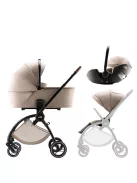 Britax Römer Comfort STYLE Szett (Rio babakocsi + mózeskosár + Baby-Safe PRO babahordozó) - Carbon Black