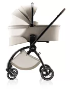 Britax Römer Comfort STYLE Szett (Rio babakocsi + mózeskosár + Baby-Safe PRO babahordozó) - Carbon Black
