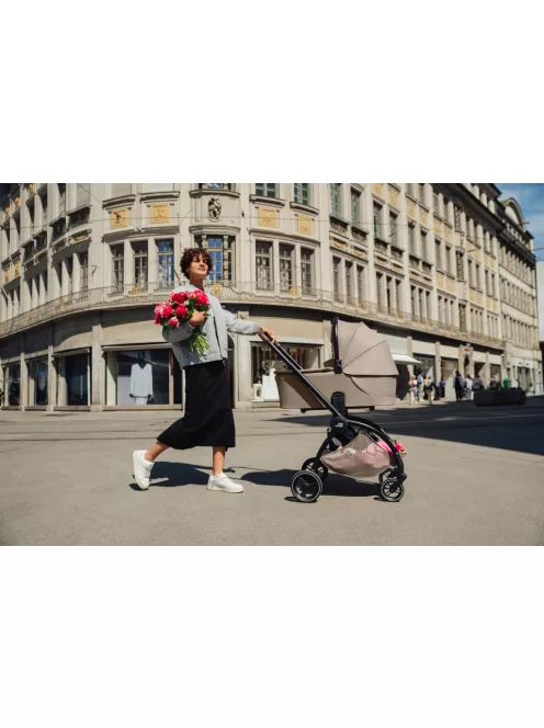 Britax Römer Essential LUX Szett (Rio babakocsi + mózeskosár) Soft Taupe