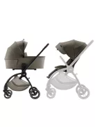 Britax Römer Essential LUX Szett (Rio babakocsi + mózeskosár) Urban Olive