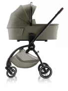 Britax Römer Essential LUX Szett (Rio babakocsi + mózeskosár) Urban Olive