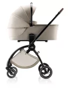 Britax Römer Essential STYLE Szett (Rio babakocsi + mózeskosár) Teak