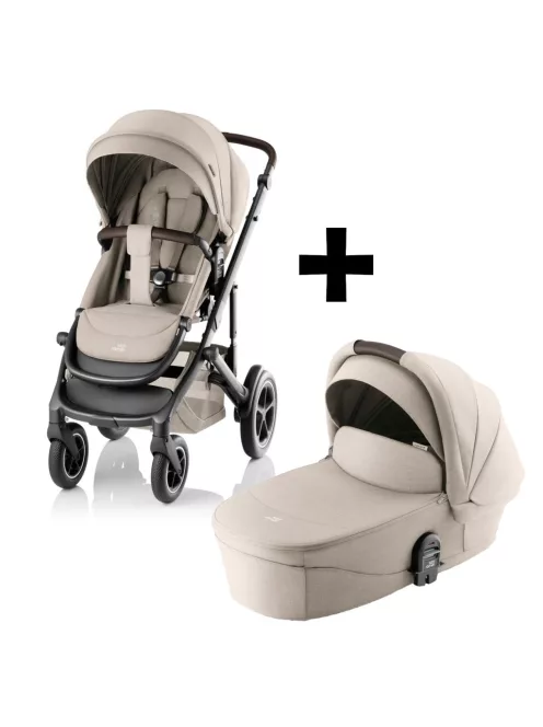 Britax Römer Smile 5Z Essential Set STYLE 2in1 (Smile 5Z babakocsi + mózeskosár) Teak