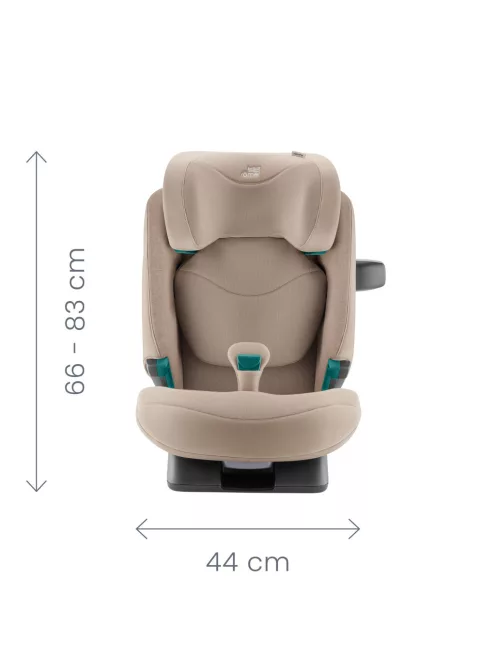 Britax Römer Safefix gyerekülés 100-150 cm - Deep Black