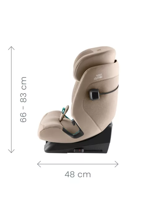 Britax Römer Safefix gyerekülés 100-150 cm - Dusty Rose