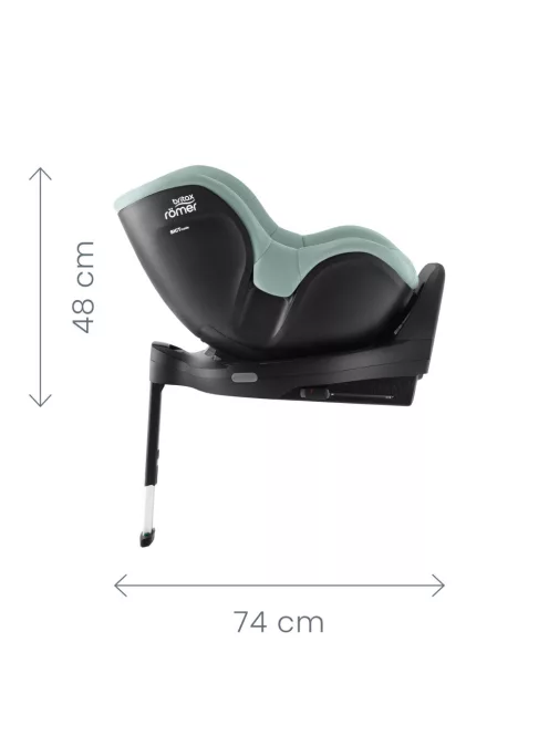 Britax Römer gyerekülés Dualfix 5Z Style - Carbon Black