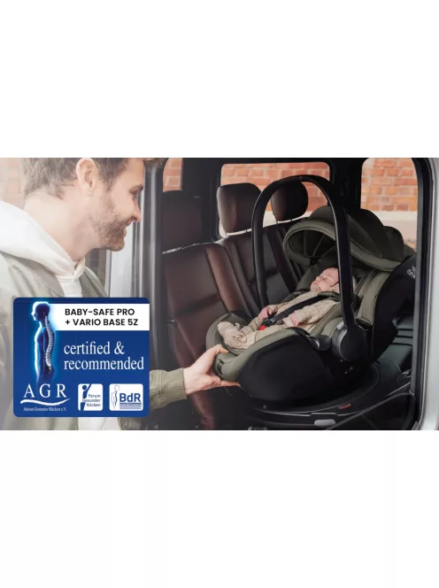 Britax Römer hordozó Baby-Safe Pro Vario Base 5Z bundle Lux - Soft Taupe