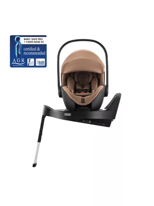 Britax Römer hordozó Baby-Safe Pro Vario Base 5Z bundle Lux - Warm Caramel