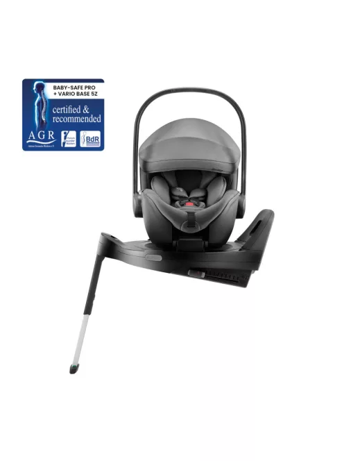Britax Römer hordozó Baby-Safe Pro Vario Base 5Z bundle Style - Mineral Grey