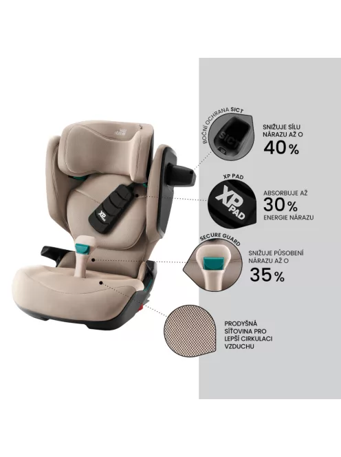 Britax Römer gyerekülés Kidfix Pro Style - Mineral Grey