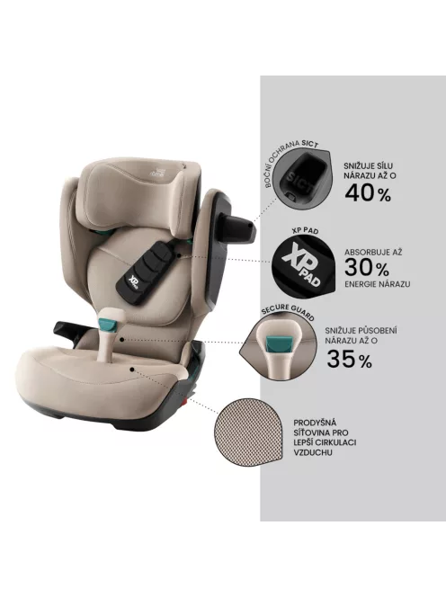 Britax Römer Kidfix Pro gyerekülés - Style Sage Green