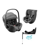 Britax Römer Moduláris rendszer STYLE 3in1 (Baby-Safe Pro + Vario Base 5Z + Dualfix 5z) Mineral Grey