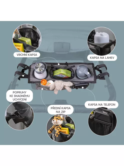 Zopa Babakocsi rendszerező - Black