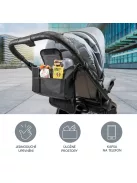 Zopa Babakocsi szervező Plus - Grey