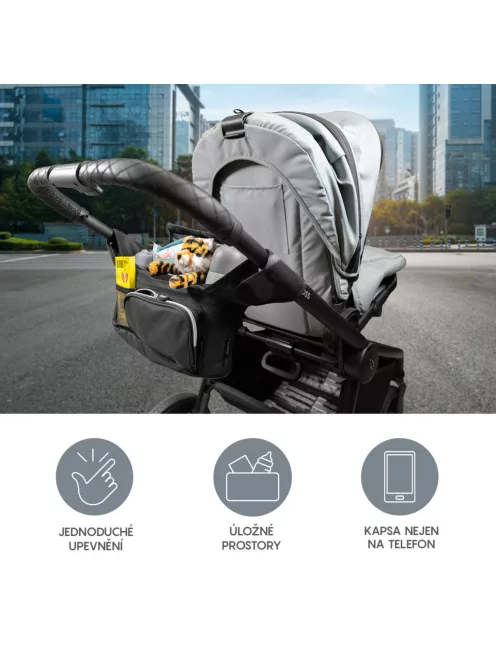 Zopa Deluxe Rendszerező babakocsira - Grey