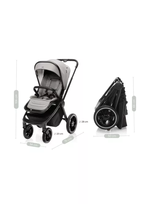 Zopa Move Cross 3 babakocsi Tornado Grey
