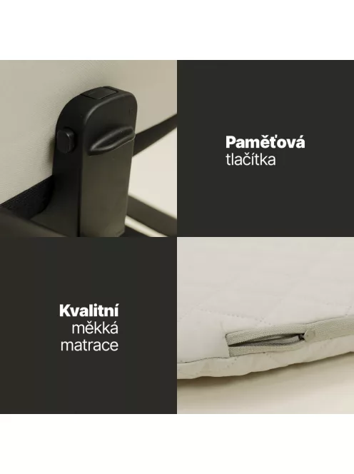 Zopa Move Cross 5 Szett 4in1 (Move Cross 5 babakocsi + Move XL 5 mózeskosár +bármely XM Plus babahordozó - Rocky Green