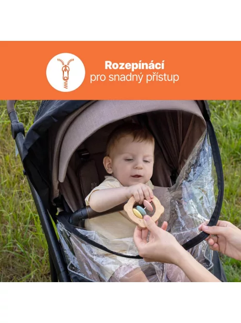 Zopa Univerzális esővédő háromkerekű babakocsihoz