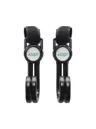 Zopa Dupla horog babakocsihoz 2 darab - Black