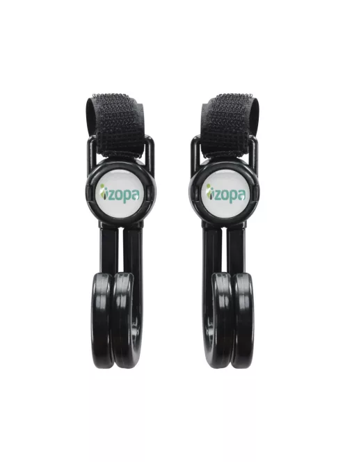 Zopa Dupla horog babakocsihoz 2 darab - Black