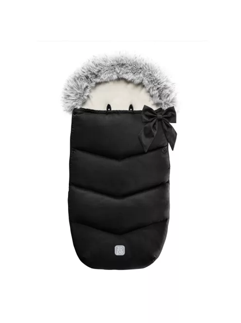 Zopa Winter footmuff Fluffy Arctic Black