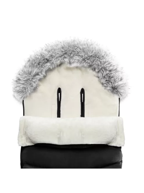 Zopa Winter footmuff Fluffy Arctic Black