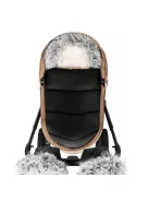 Zopa Winter footmuff Fluffy Arctic Black