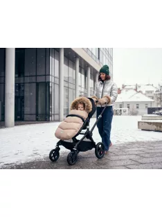 Zopa Winter footmuff Fluffy Creamy Beige