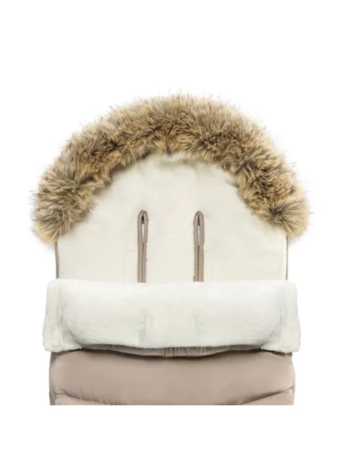 Zopa Winter footmuff Fluffy Creamy Beige