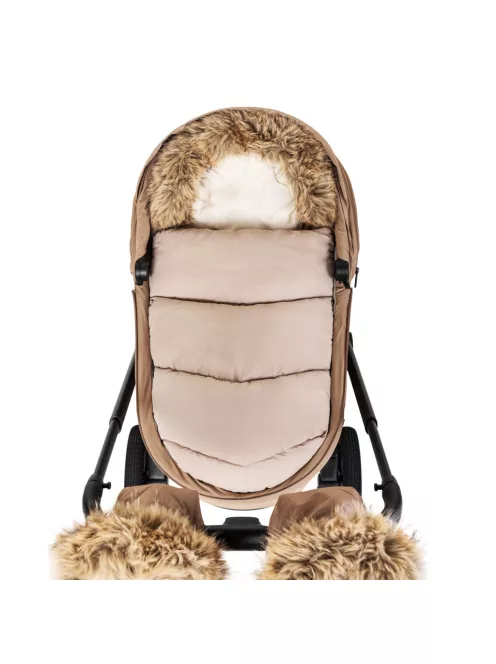 Zopa Winter footmuff Fluffy Creamy Beige