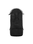 Zopa Winter footmuff Fluffy Combi Arctic Black