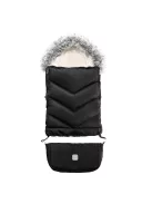 Zopa Winter footmuff Fluffy Combi Arctic Black