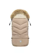 Zopa Winter footmuff Fluffy Combi Creamy Beige