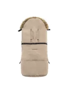 Zopa Winter footmuff Fluffy Combi Creamy Beige