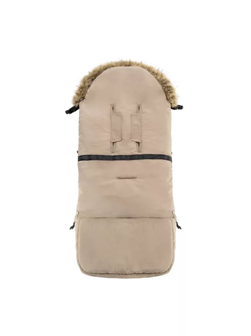 Zopa Winter footmuff Fluffy Combi Creamy Beige