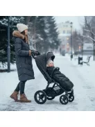 Zopa Fluffy Combi téli bundazsák - Foggy Grey