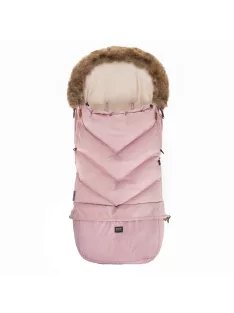 Zopa Fluffy Combi téli bundazsák - Old Pink