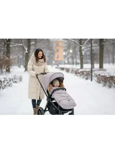 Zopa Fluffy Combi téli bundazsák - Old Pink