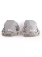Zopa Fluffy téli kesztyű babakocsira - Foggy Grey