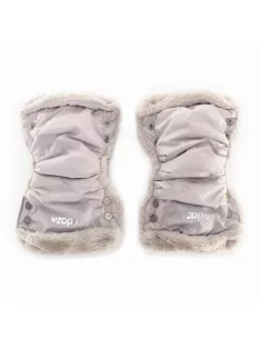 Zopa Fluffy téli kesztyű babakocsira - Foggy Grey