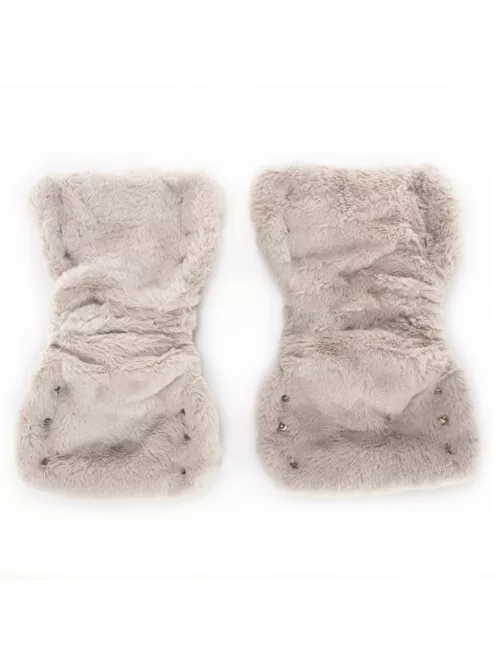 Zopa Fluffy téli kesztyű babakocsira - Foggy Grey