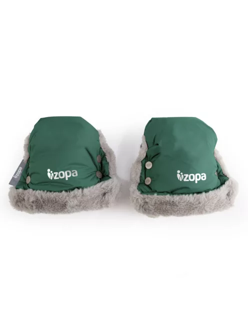 Zopa Fluffy téli kesztyű babakocsira - Lake Green