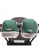 Zopa Fluffy téli kesztyű babakocsira - Lake Green