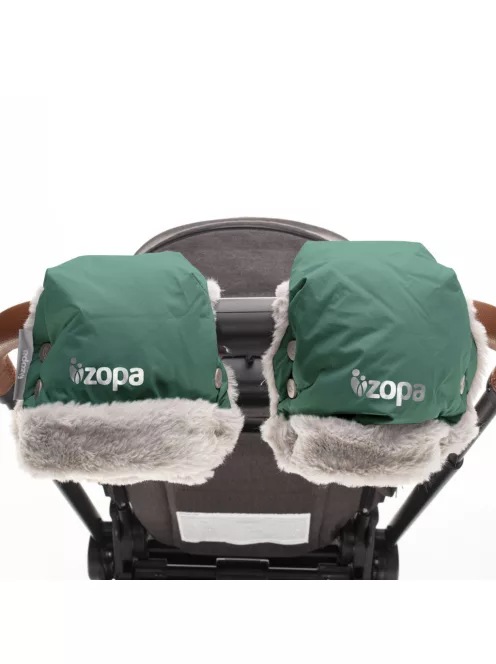 Zopa Fluffy téli kesztyű babakocsira - Lake Green